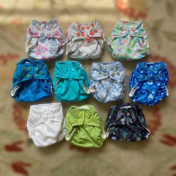 Happy BeeHinds Other Lot Of Happy Beehind Newborn Cloth Diapers